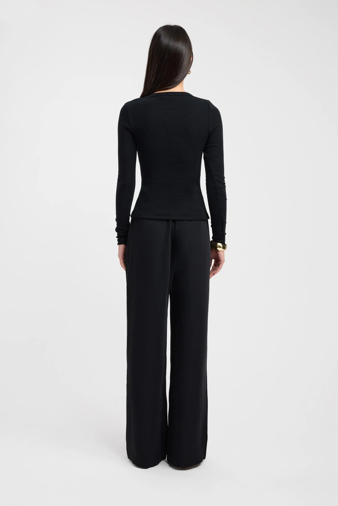 Bec Button Long Sleeve Top - Image 3