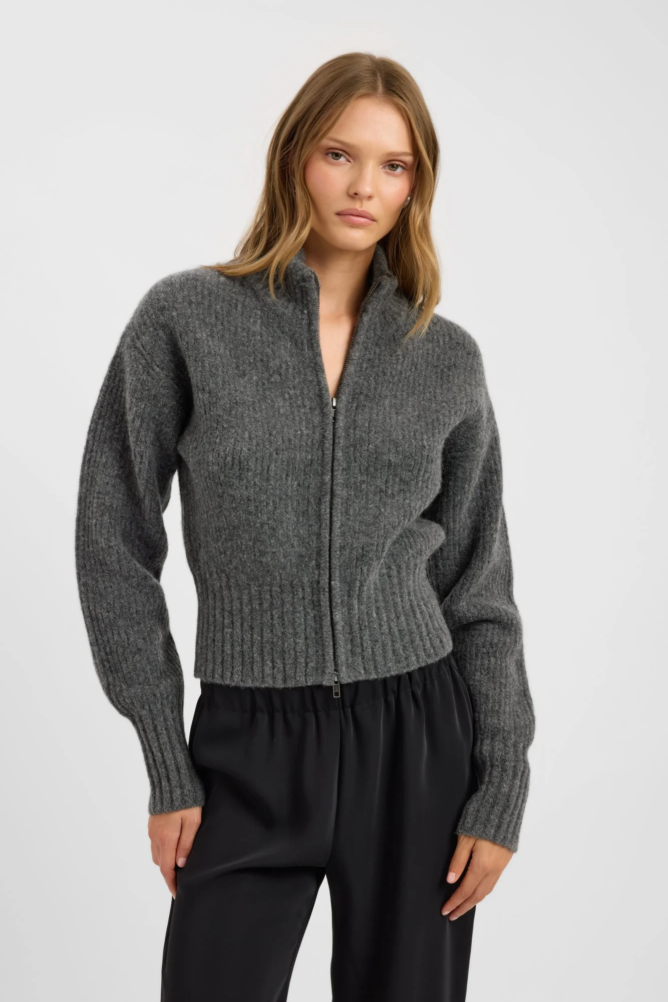Irina Zip Cardigan - Image 4