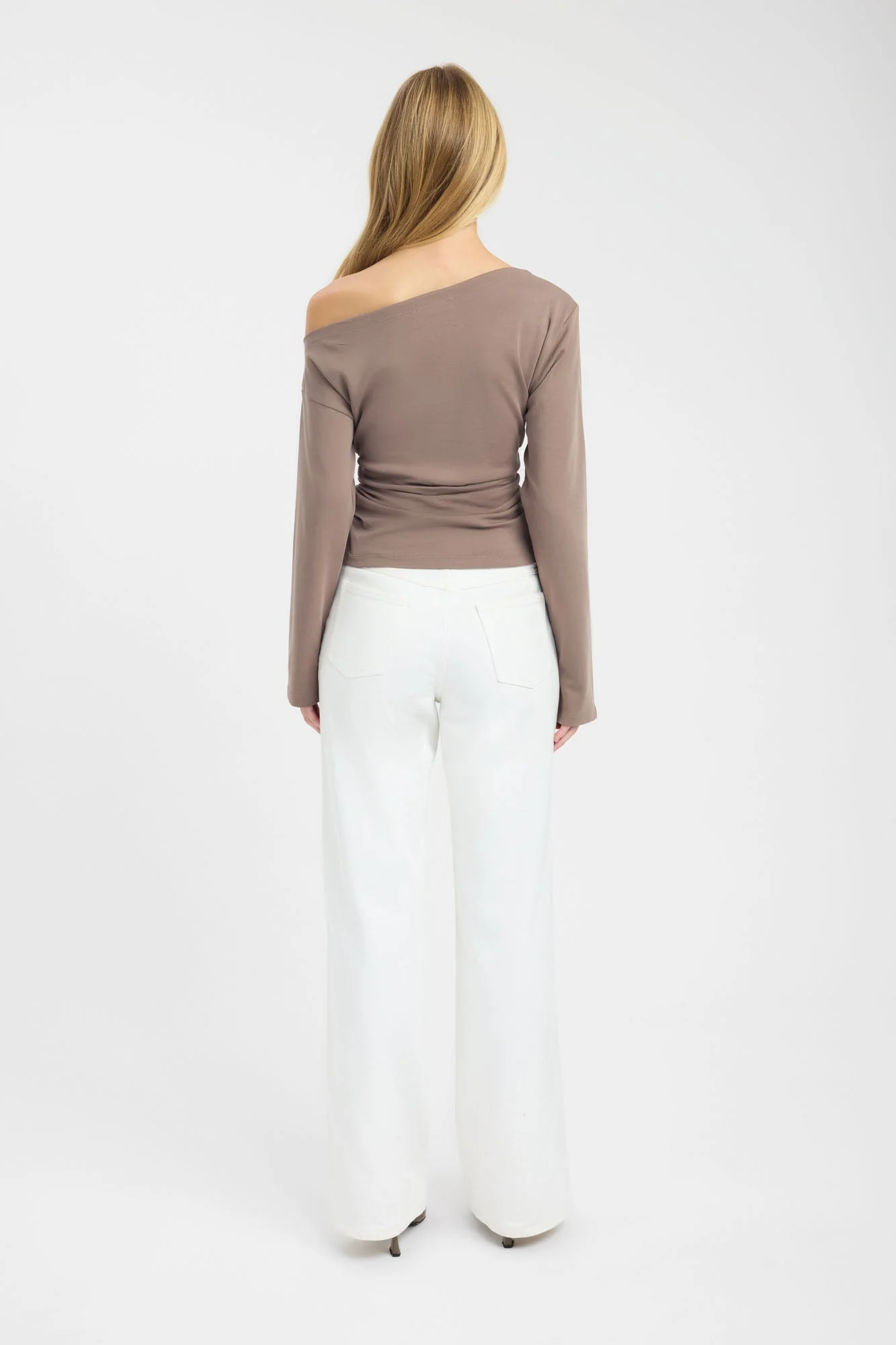 Nova Off Shoulder Long Sleeve Top - Image 3