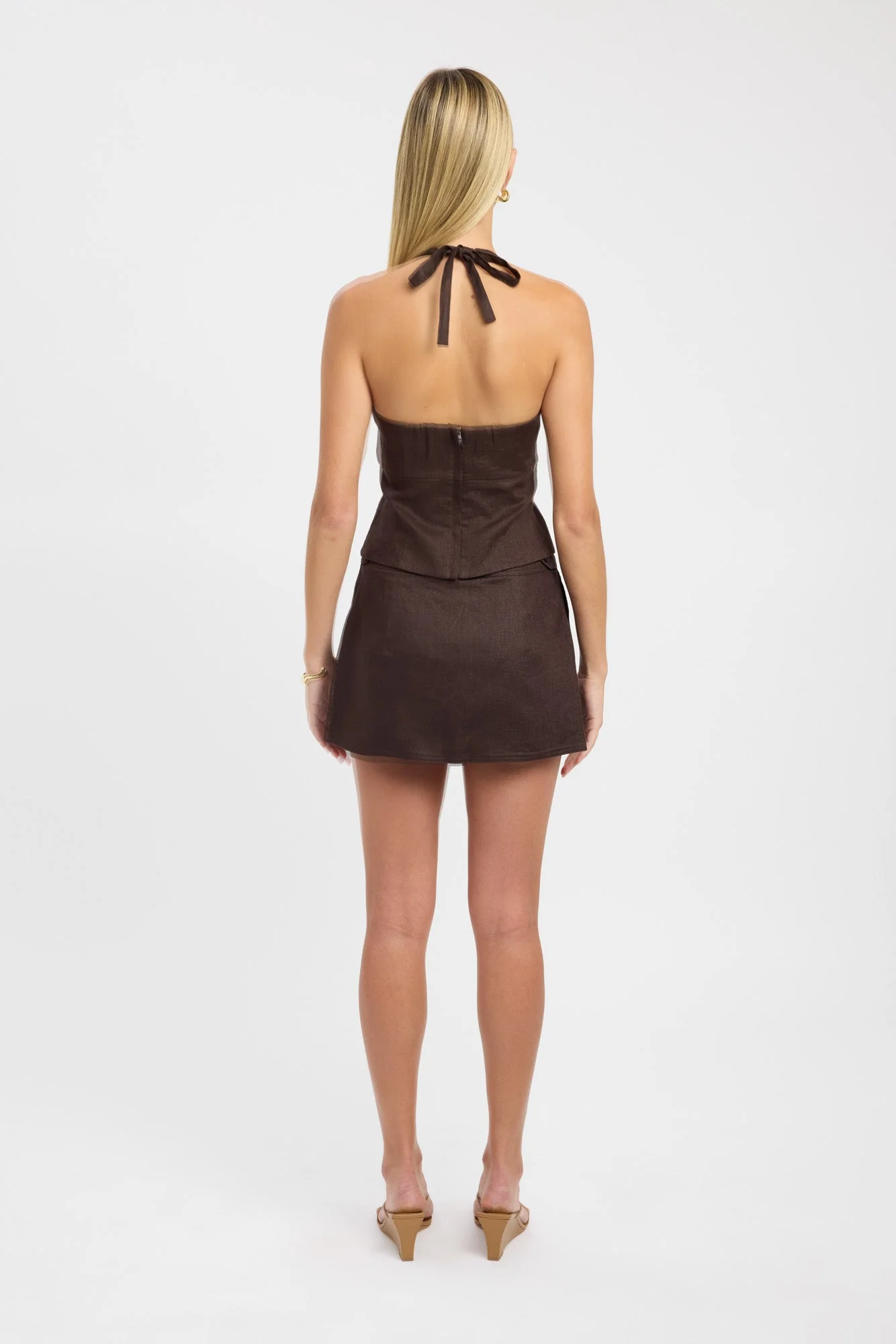 Palm Bead Halter Top - Image 3