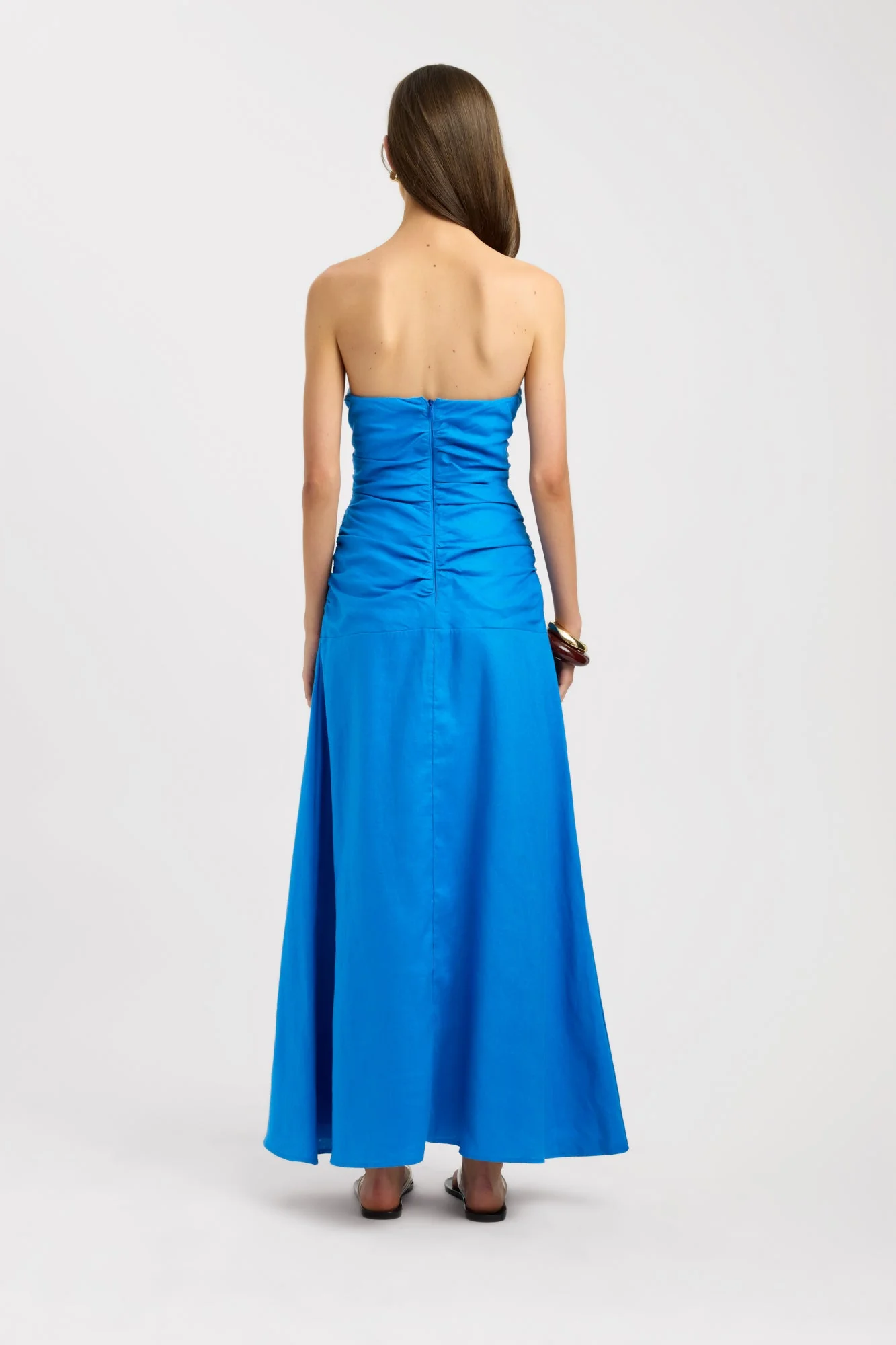 Palm Strapless Maxi Dress - Image 4